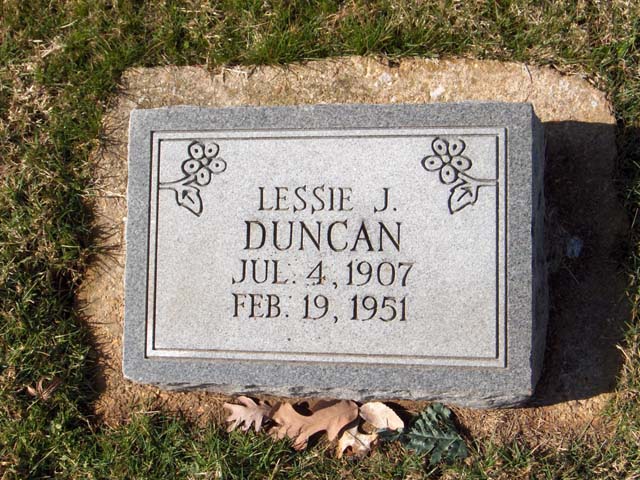 Leslie Joyce (Bevins) Duncan