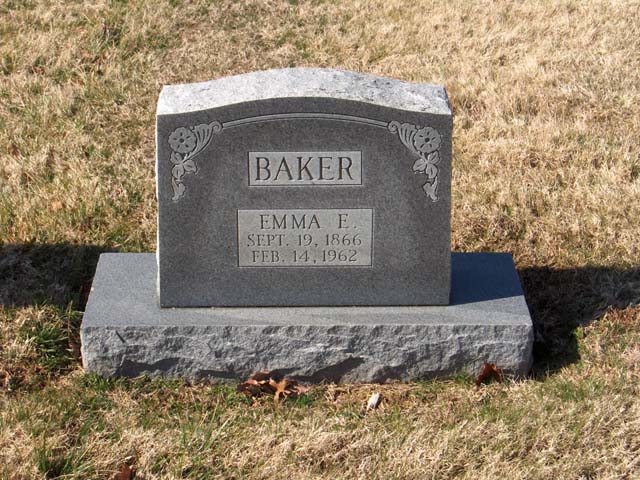 Emma Elizabeth (Walker) Baker