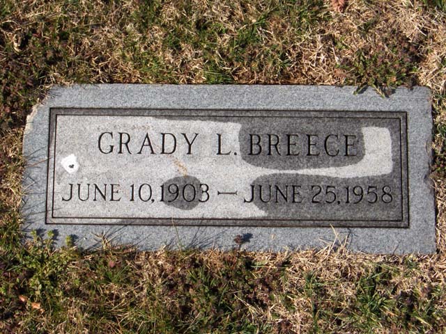 Grady L Breece, Sr