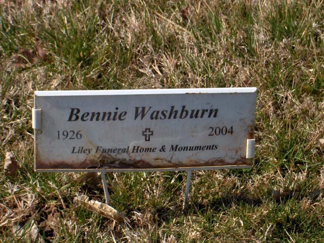Bennie Ray Washburn