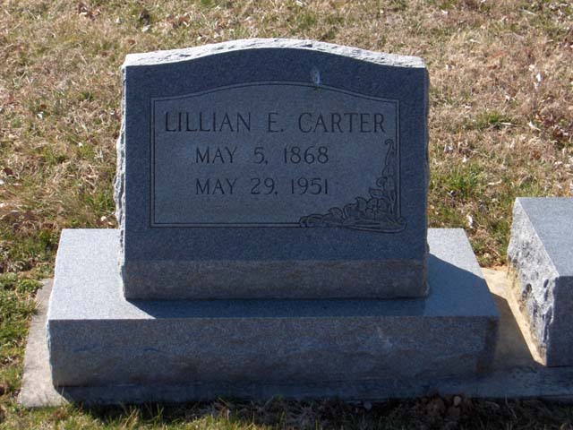 Lillian Elizabeth (Hinds) Carter