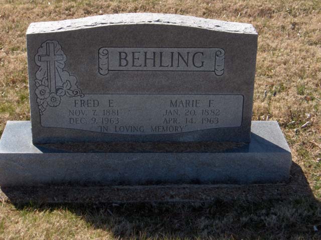 Fred E Behling
