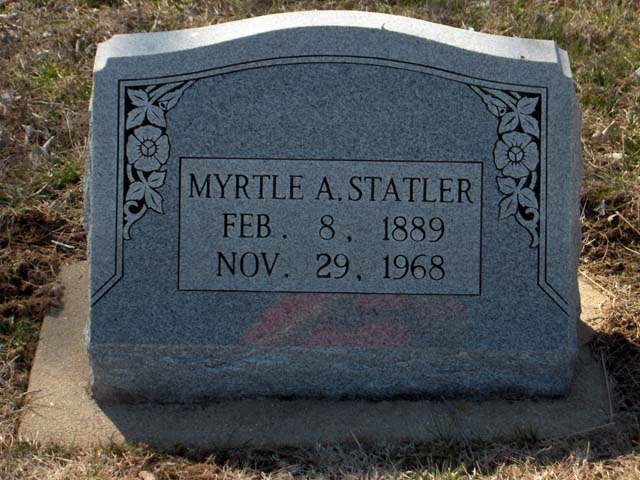 Myrtle Annie Statler