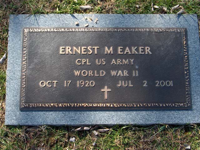 Ernest Marvin Eaker