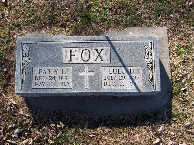 Lula Della (Crader) Fox