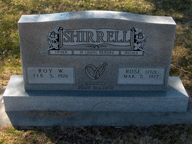 Virginia Rose (Sitze) Shirrell