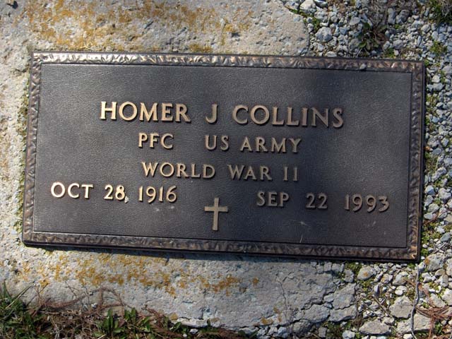 Homer J Collins