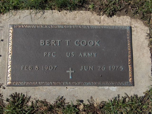Bert T Cook
