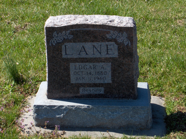 Edgar A Lane