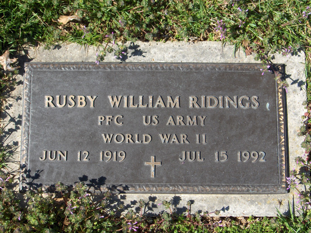 Rusby William Ridings