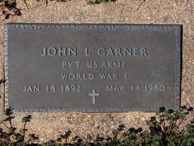 John L Garner