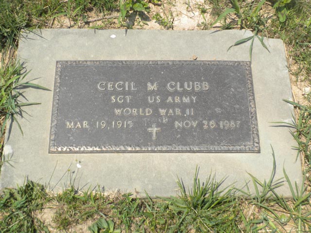 Cecil M Clubb